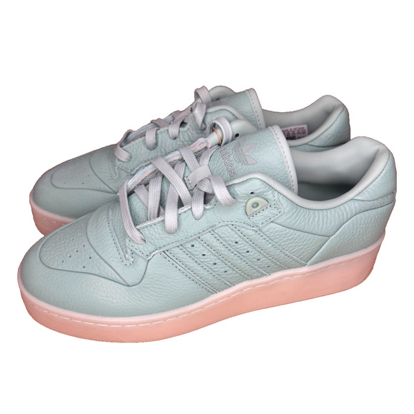 Adidas RIVALRY LUX LOW Sneakers Shoes Hazy Green/Cream IF7185 - Mens 9/ WMNS 10 main image 9
